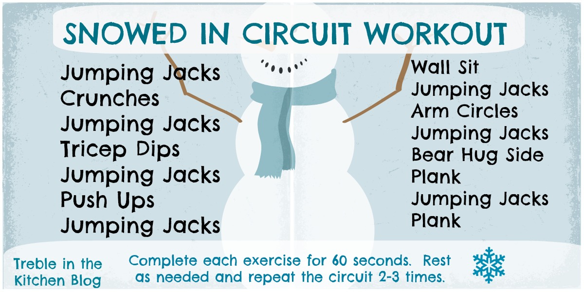 Snowed in Circuit Workout