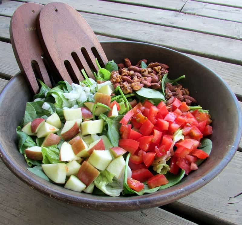 Green Goddess Salad via Treble in the Kitchen