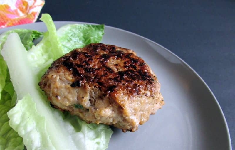 Thai Chicken Burger low FODMAP via Treble in the Kitchen