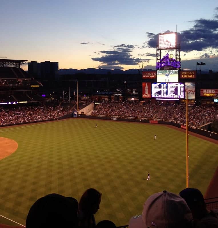 Rockies Game via Treble in the Kitchen