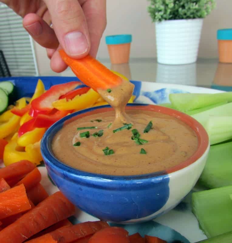 Thai Peanut Everything Sauce via Treble in the Kitchen