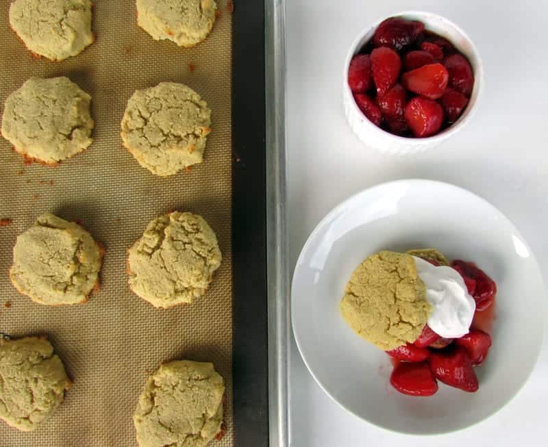 low FODMAP Strawberry Shortcake from Treble in the Kitchen