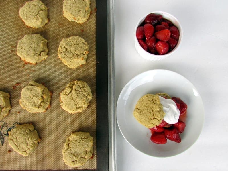 low FODMAP Strawberry Shortcake from Treble in the Kitchen