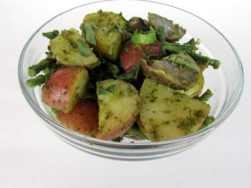 Pesto Potato Salad from Treble in the Kitchen