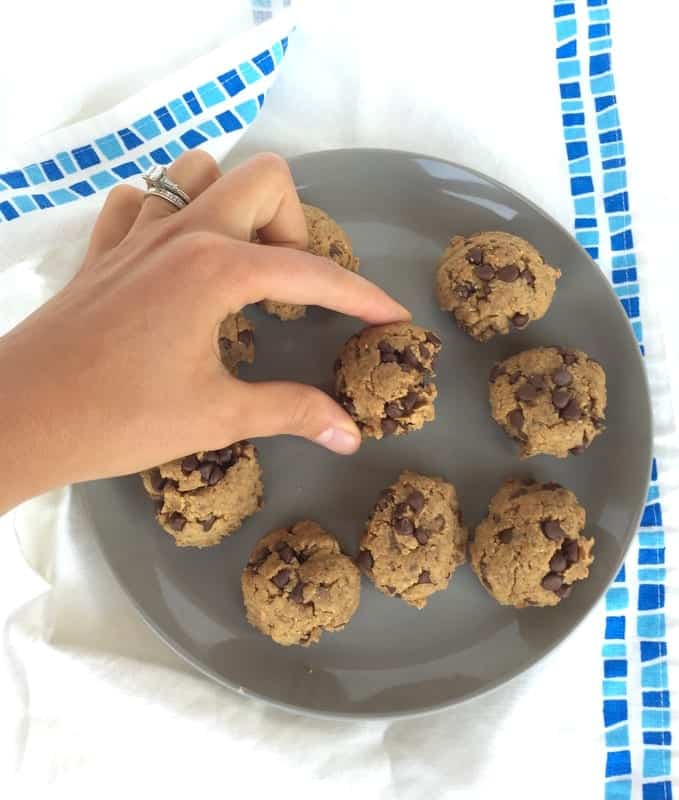 Peanut Butter Maple Cookies with Quinoa Flour from Treble in the Kitchen