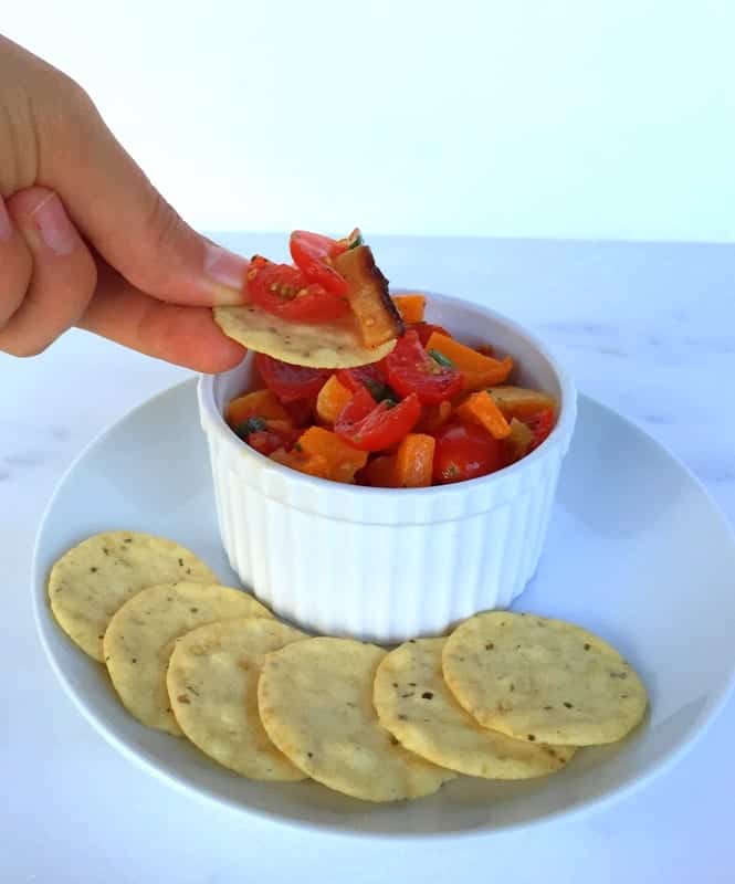 Butternut Squash Bruschetta from Treble in the Kitchen #paleofriendly #lowfodmap #vegan