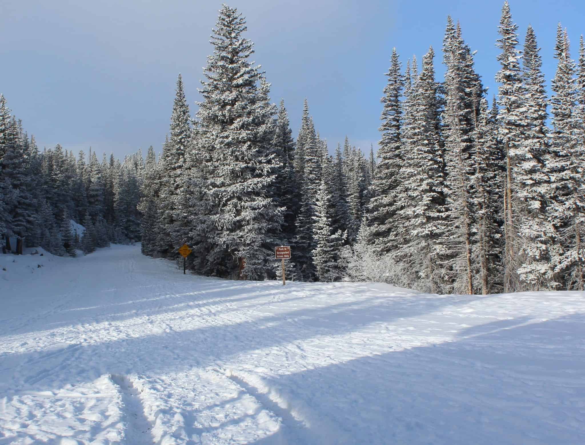 Snowshoeing at Brainard Lake from Treble in the Kitchen