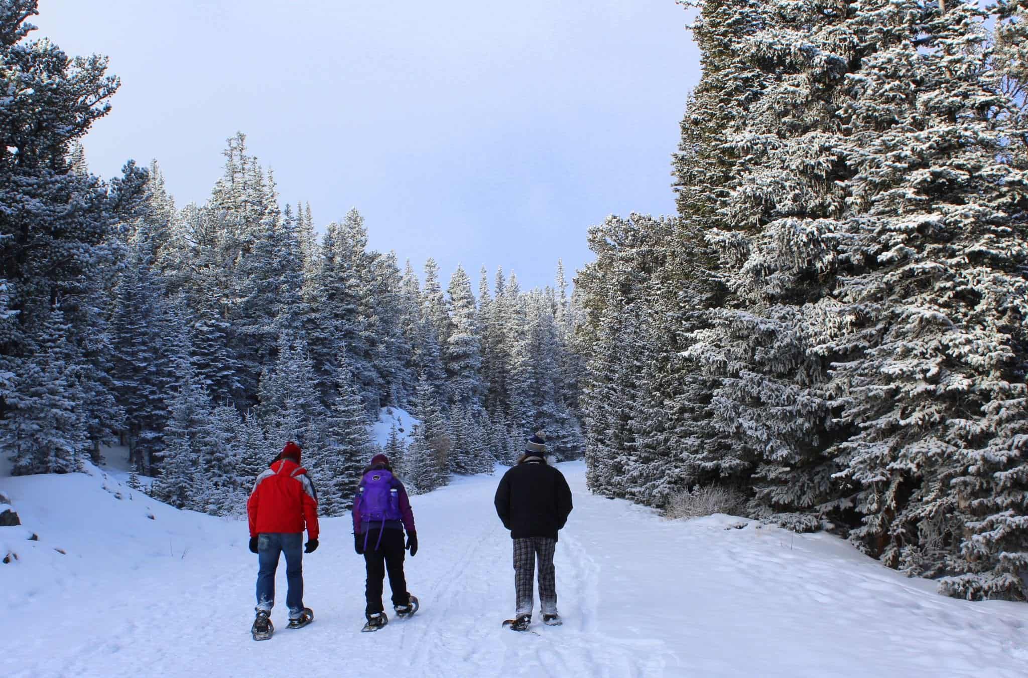 Snowshoeing at Brainard Lake from Treble in the Kitchen