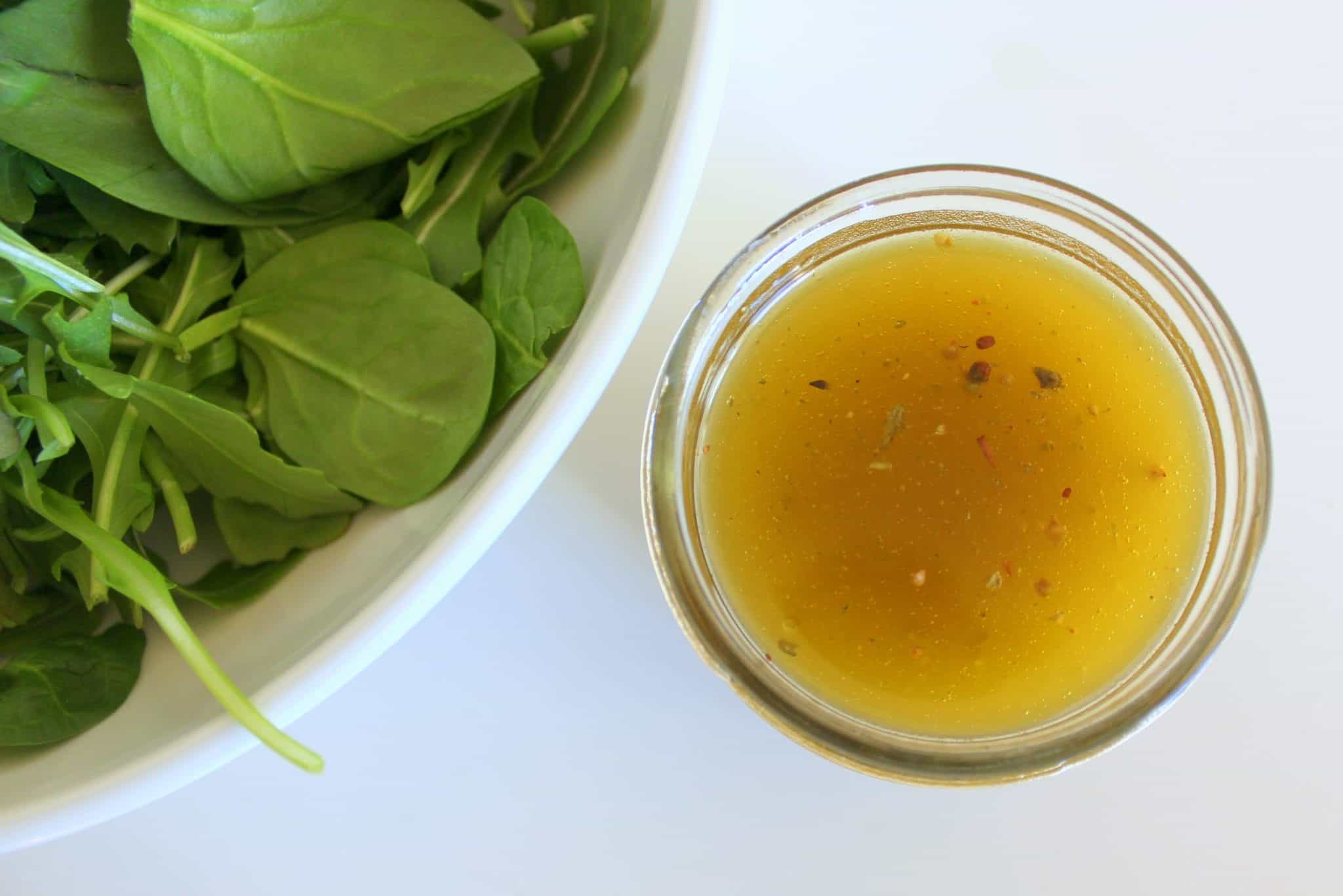 Herby Italian Salad Dressing from Treble in the Kitchen