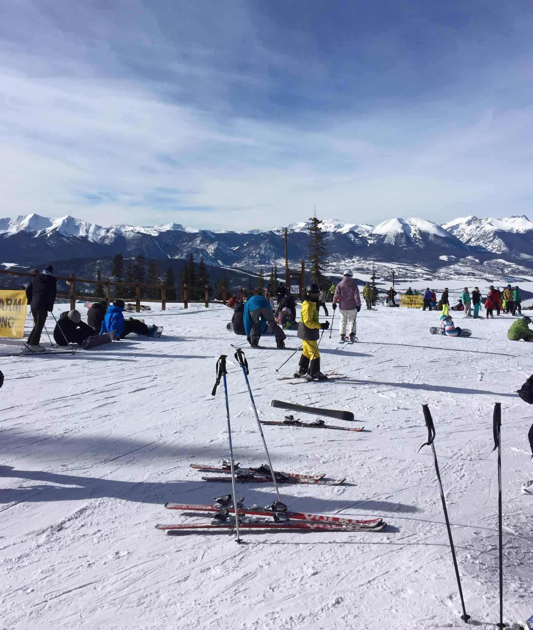 Skiing in Keystone