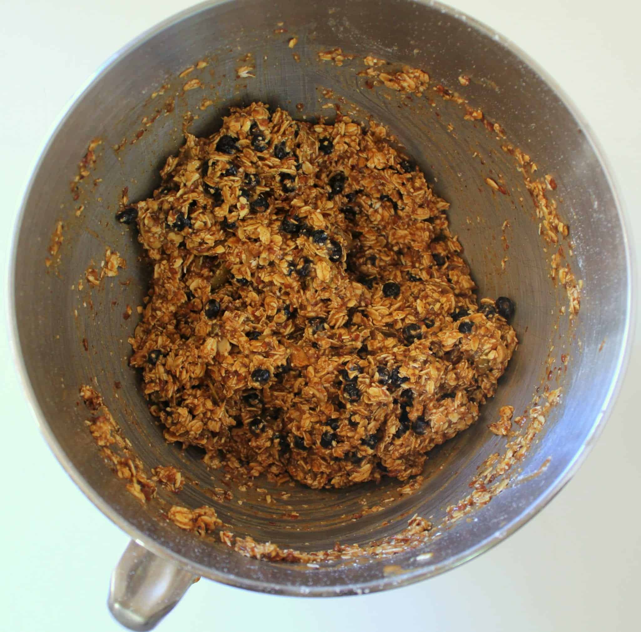 One Bowl Blueberry Lemon Breakfast Cookies