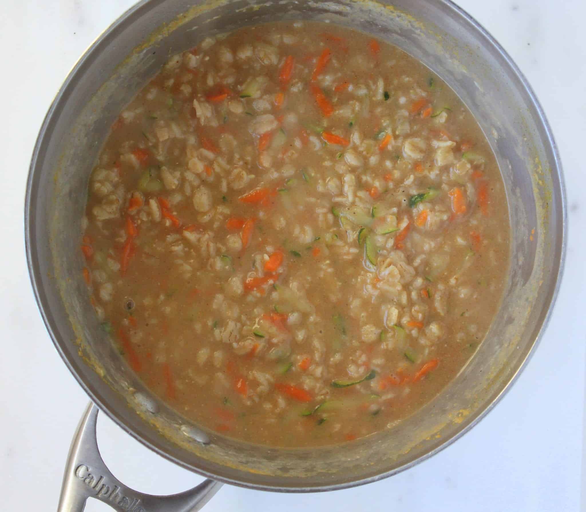 Subtly Sweet Morning Glory Oatmeal via Treble in the Kitchen