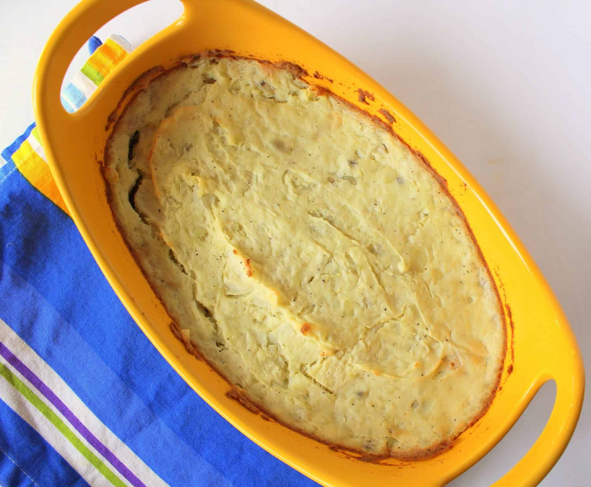 Chicken Lentil Shepherd's Pie from Treble in the Kitchen