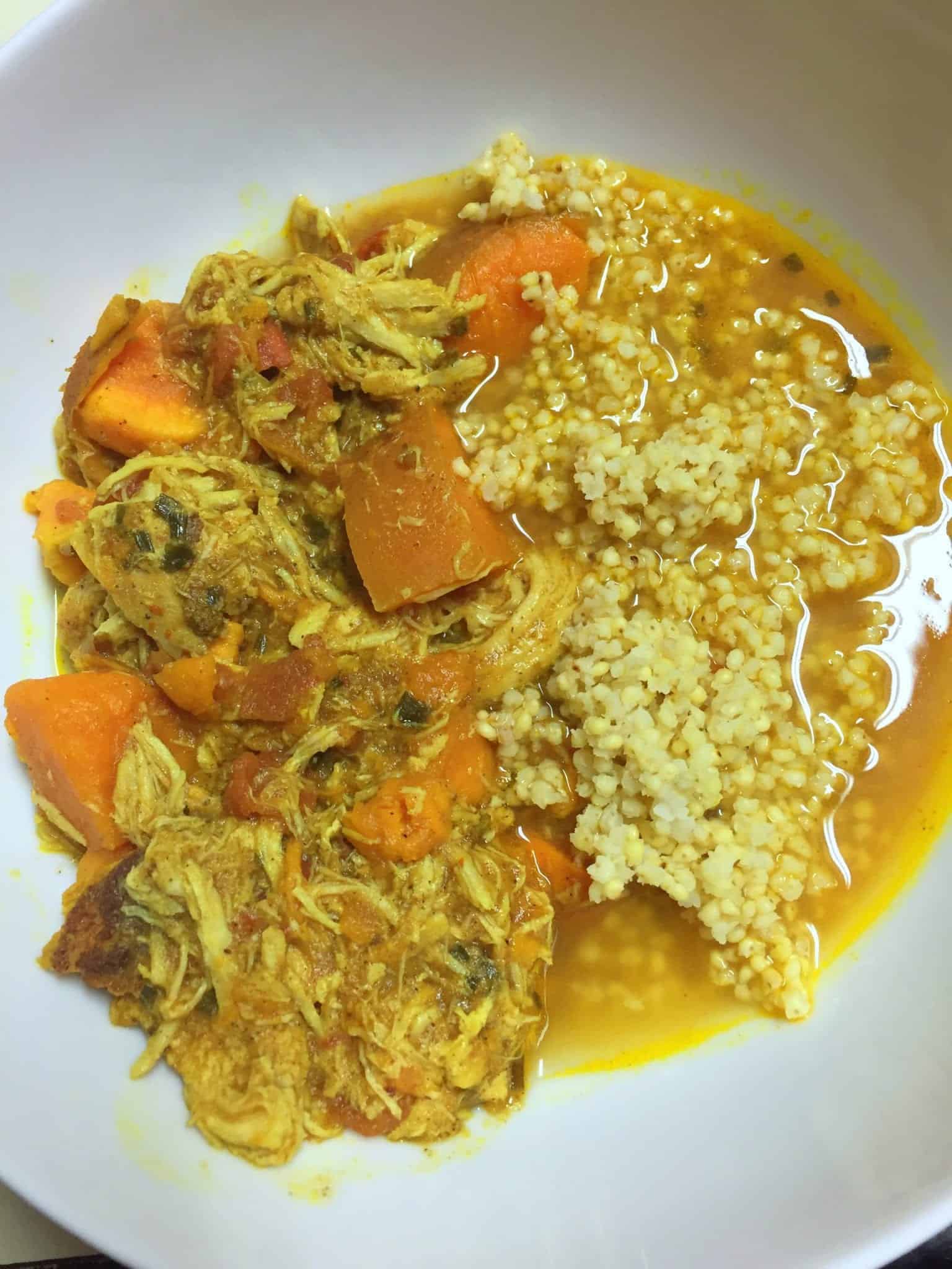 Sweet Potato Spinach Curry