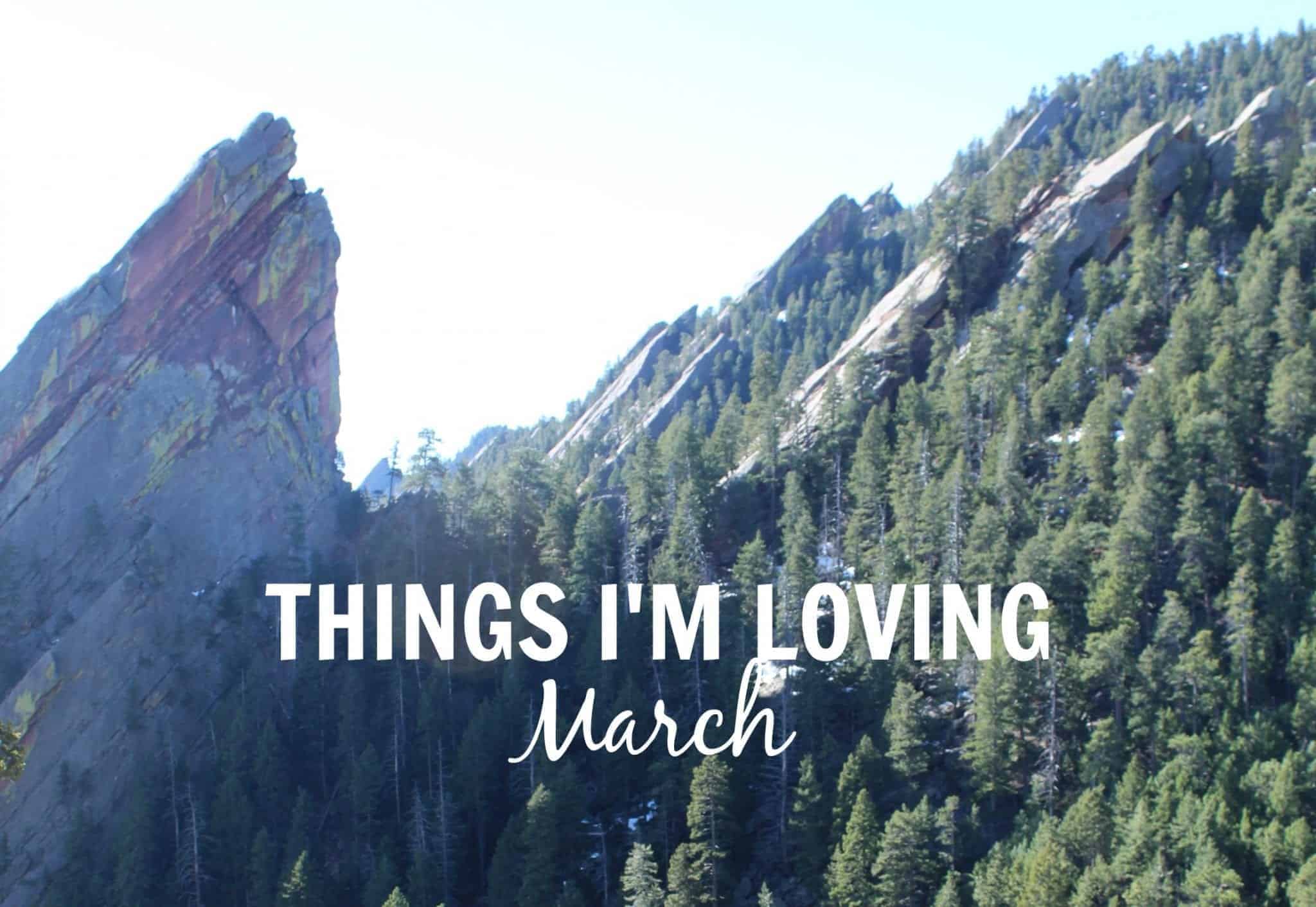 Things I'm Loving March from Treble in the Kitchen