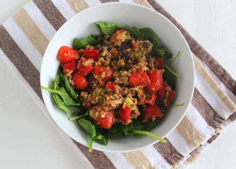 Quinoa Taco Salad | Treble in the Kitchen