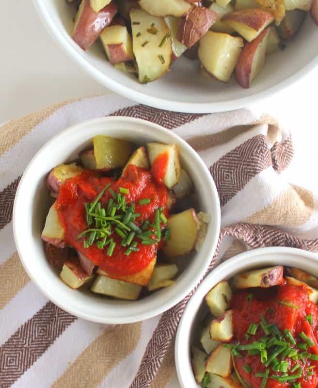 Patatas Bravas low FODMAP | Treble in the Kitchen