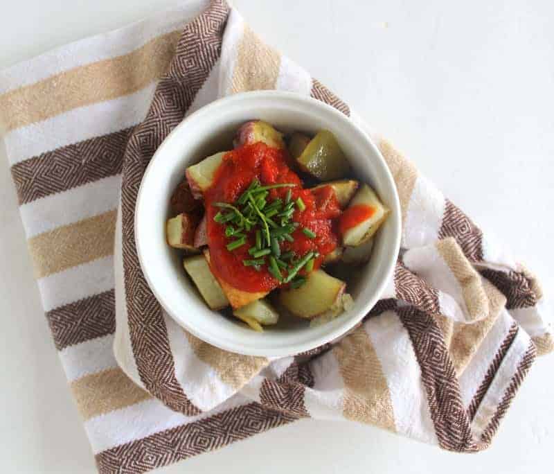 Patatas Bravas low FODMAP | Treble in the Kitchen