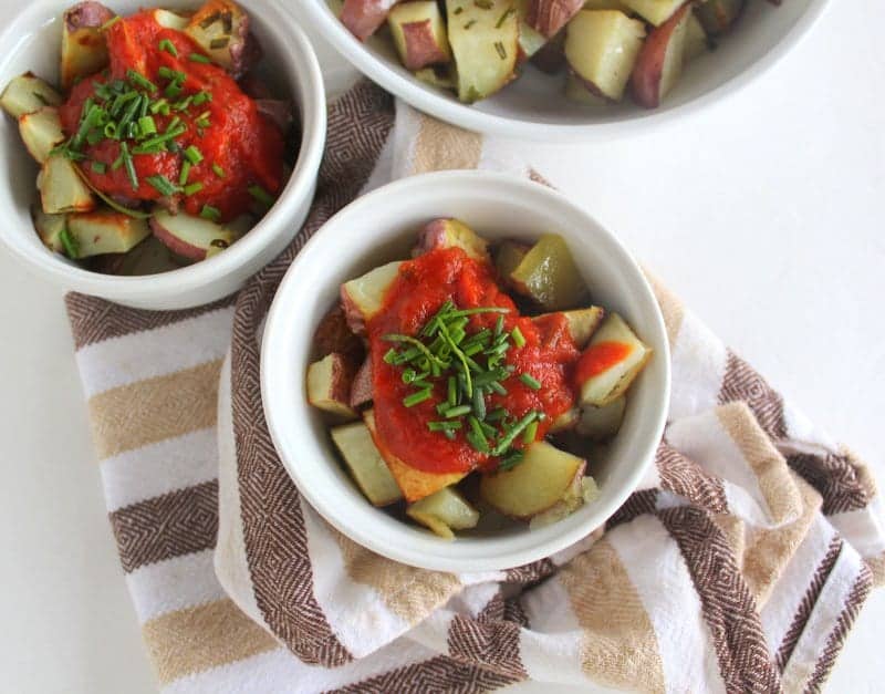 Patatas Bravas low FODMAP | Treble in the Kitchen