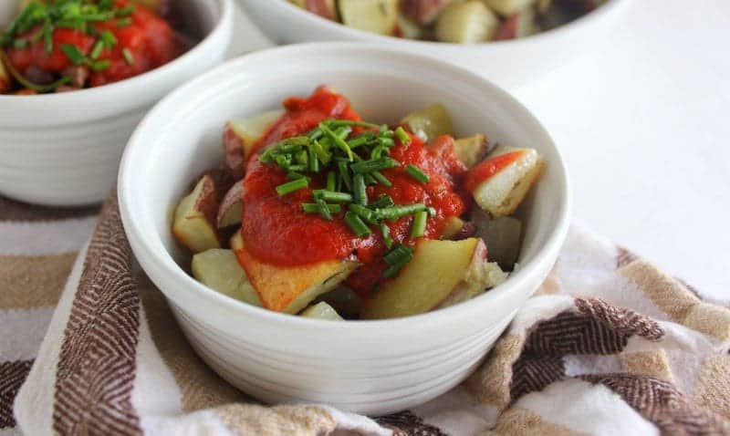 Patatas Bravas low FODMAP | Treble in the Kitchen