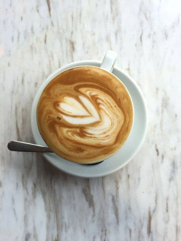 Almond Milk Latte from Amante | Treble in the Kitchen