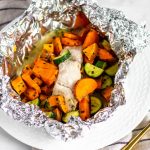 Easy Baked Fish in Foil Packets | Tara Rochford Nutrition #lowfodmap #foilpack #tararochfordnutrition