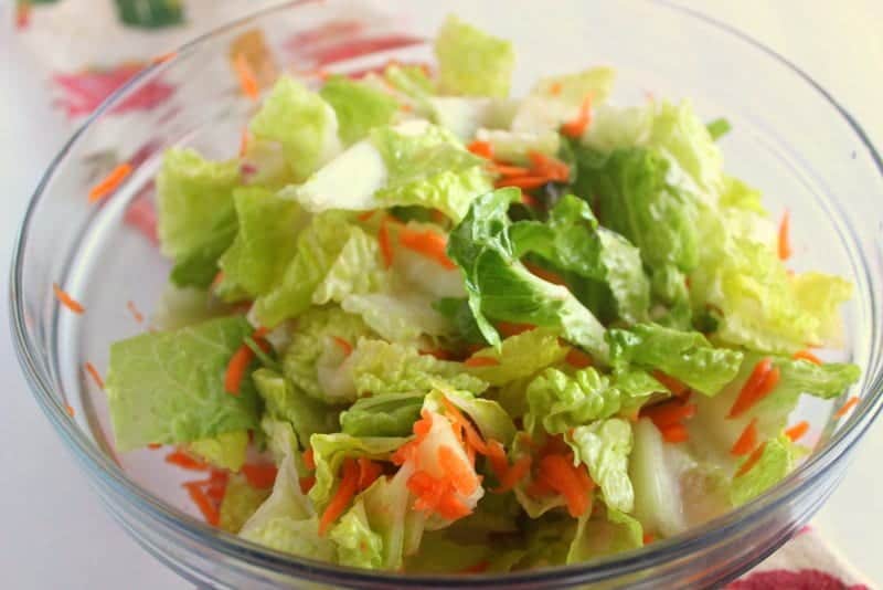 Asian Lettuce Wrap Salad