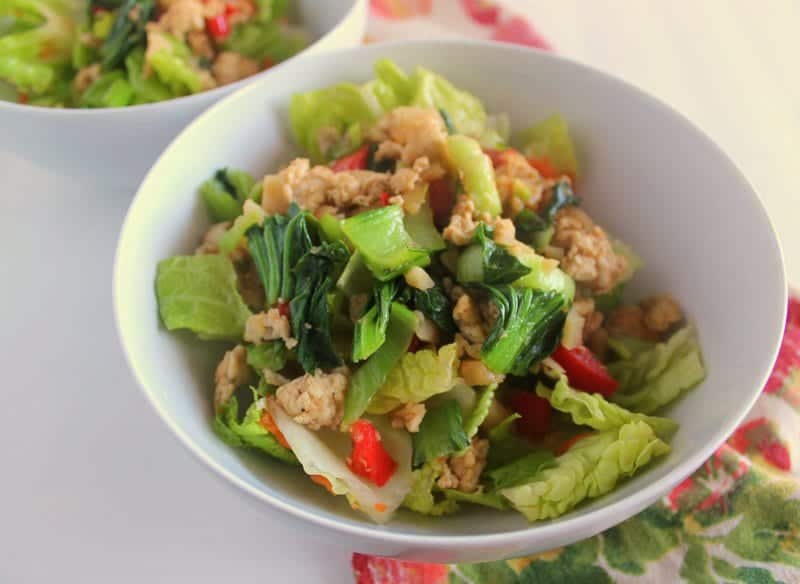 Asian Lettuce Wrap Salad