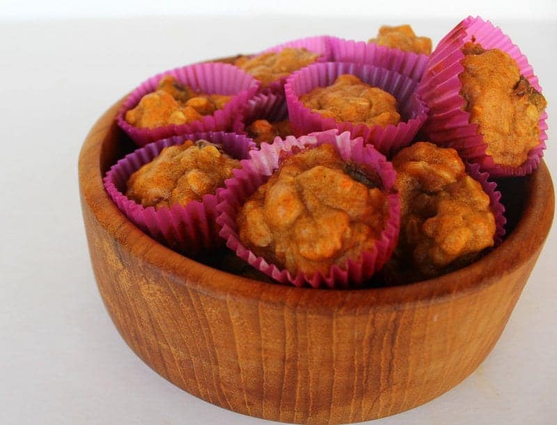 Pumpkin Banana Snack Bites from Treble in the Kitchen