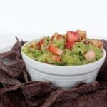 Strawberry Basil Guacamole from Treble in the Kitchen