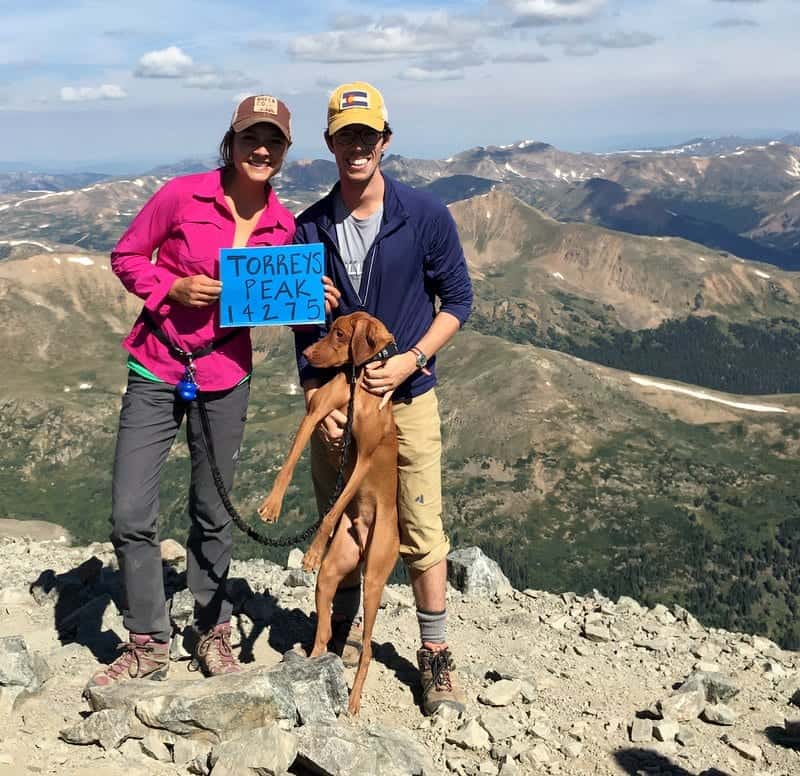 Hiking Grays and Torreys with Brian and Bernie