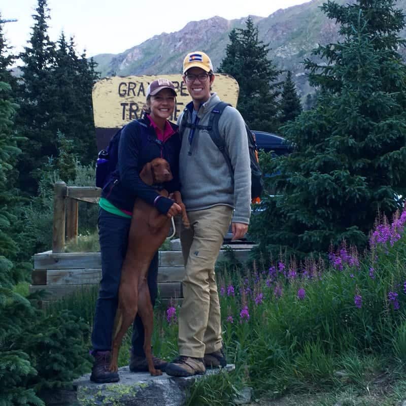 Hiking Grays and Torreys with Brian and Bernie