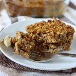 Pumpkin Baked Oatmeal from Treble in the Kitchen low FODMAP, gluten free, dairy free