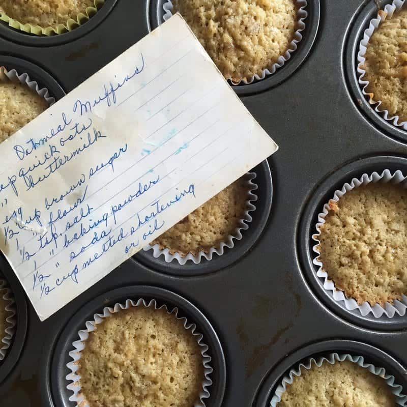 Oatmeal Muffins