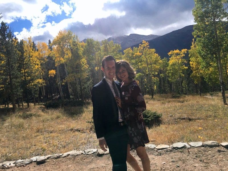 Wedding in Estes Park Colorado