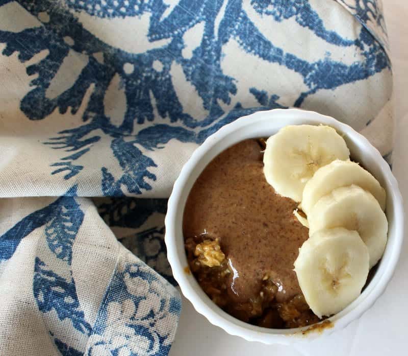 Pumpkin Overnight Oats from Treble in the Kitchen