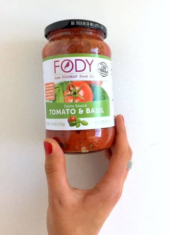 Fody low FODMAP sauce