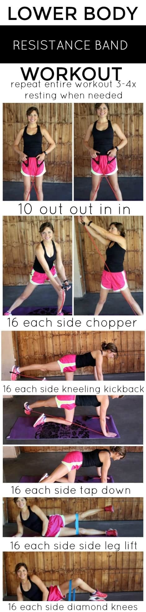 Lower Body Resistance Band Workout - Tara Rochford