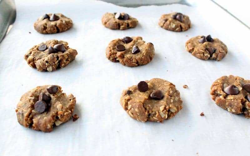 Sweet Potato Oatmeal Snack Cookies low FODMAP, vegan, dairy free, gluten free