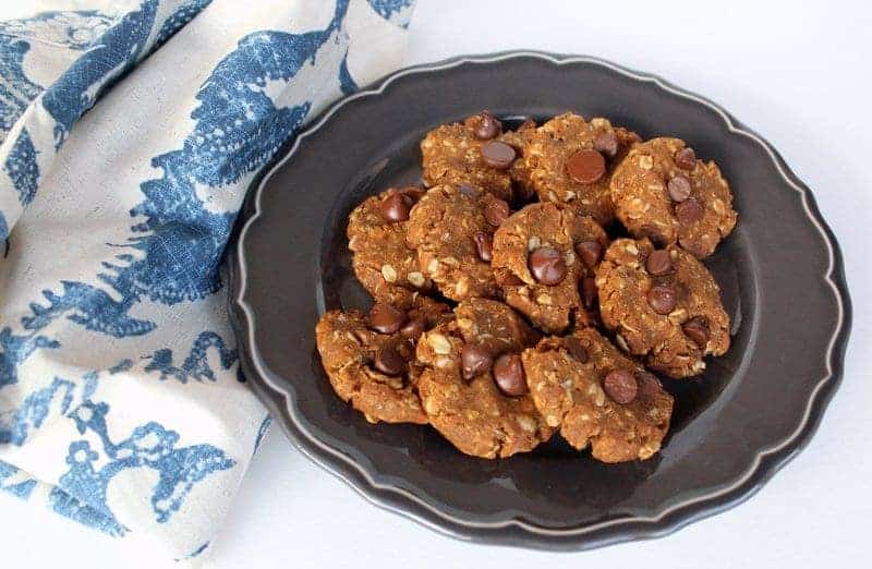 Sweet Potato Oatmeal Snack Cookies low FODMAP, vegan, dairy free, gluten free