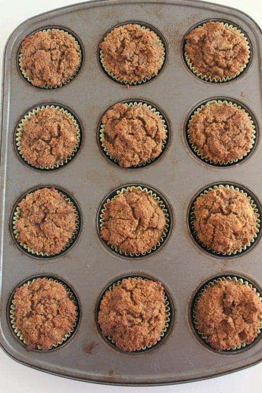 Pumpkin Banana Muffins gluten free, grain free, paleo friendly