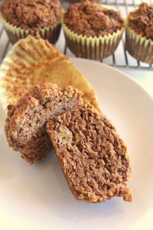 Pumpkin Banana Muffins gluten free, grain free, paleo friendly