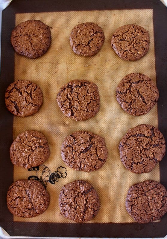 Walnut Ginger Cookies low FODMAP, gluten free, grain free, paleo