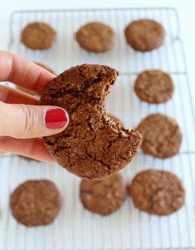 Walnut Ginger Cookies low FODMAP, gluten free, grain free, paleo