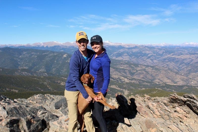 Hiking Chief Mountain Colorado