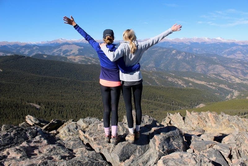 Hiking Chief Mountain Colorado