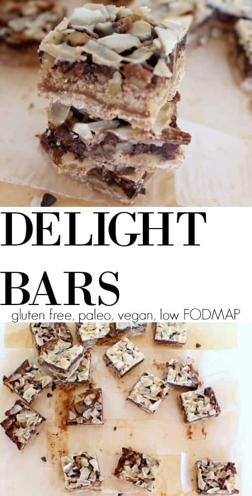 low FODMAP Delight Bars #TheRecipeRedux