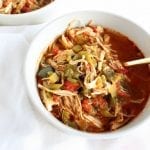 Slow Cooker Green Chili low FODMAP, gluten free, grain free, dairy free, whole 30, paleo