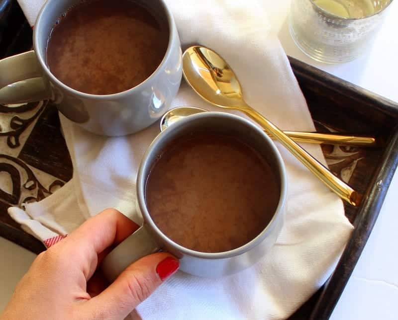 Hot Cocoa - low FODMAP, gluten free, dairy free