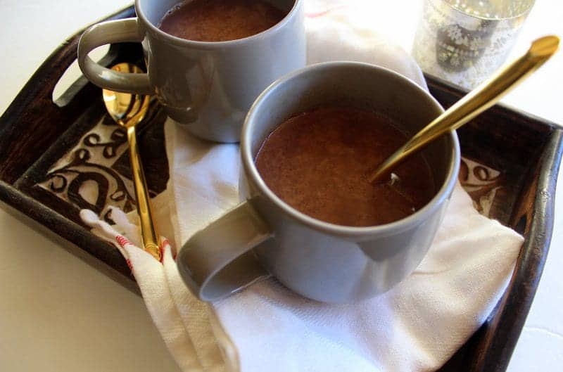 Hot Cocoa - low FODMAP, gluten free, dairy free